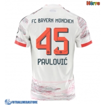 Fotballdrakt Herre Bayern Munich Aleksandar Pavlovic #45 Bortedrakt 2025-26 Kortermet